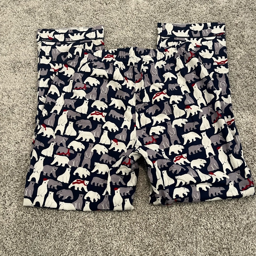 The Company Store Navy Flannel Pajama Pants - Picture 4 of 6